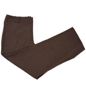 East 5th Black Pinstriped Women's Trousers